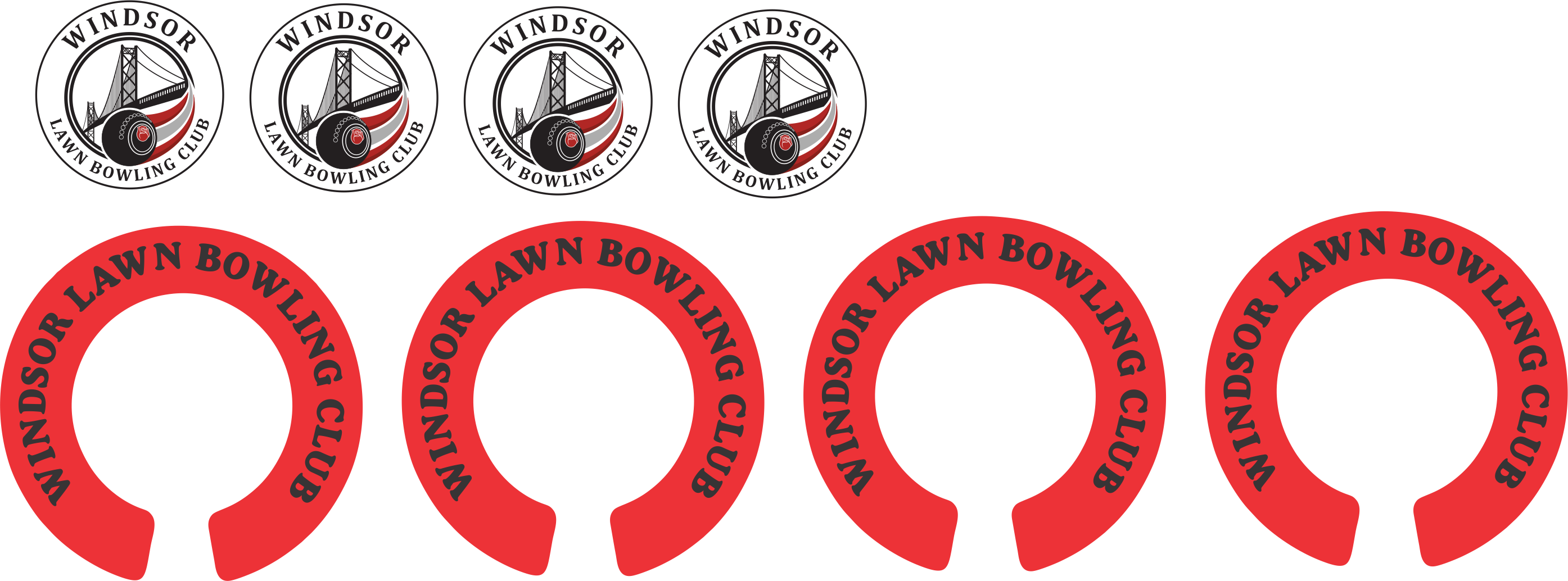 Windsor Lawn Bowling Club Stickers