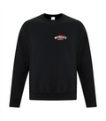 WILDCATS - BLACK COTTON CREWNECK