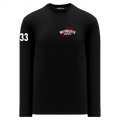 WILDCATS - BLACK PERFORMANCE LONG SLEEVE