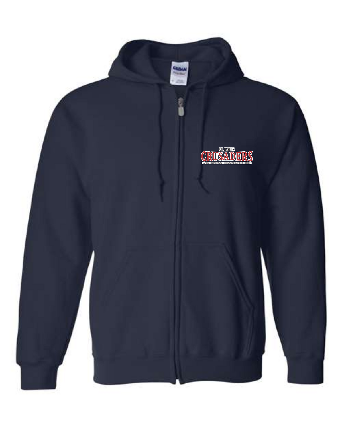 CRUSADERS - COTTON BLEND FULL ZIP