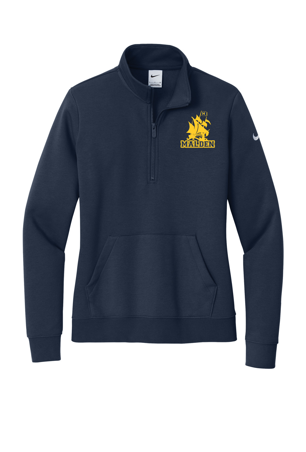 MALDEN - NIKE 1/2 ZIP FLEECE SWEATSHIRT