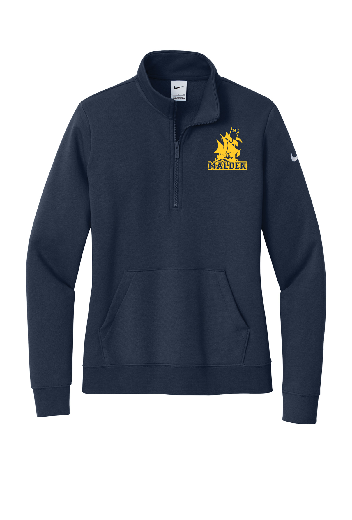 MALDEN - NIKE 1/2 ZIP FLEECE SWEATSHIRT